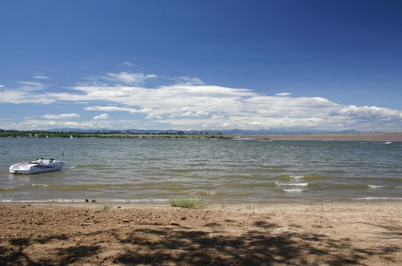 fly drone cherry creek state park
